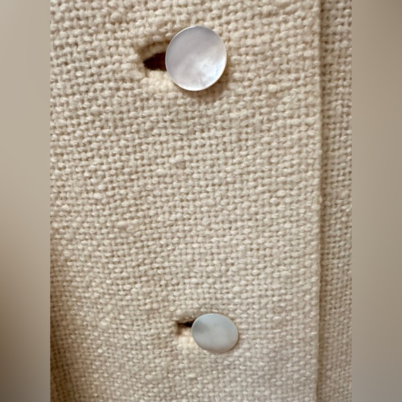 SMITH & WELTON VINTAGE BOUCLE WOOL DRESS COAT CLASSIC OLD MONEY PREPPY FALL CITY - Picture 2 of 9